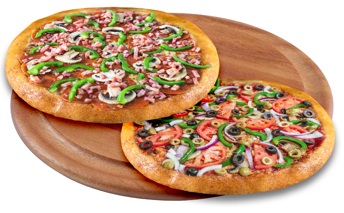 Any 2 Large Pizzas *Signature or BYO up to 5 Regular Toppings $39.97