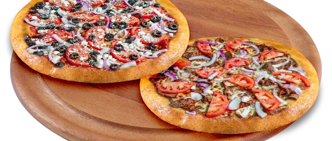 Any 2 Medium Pizzas *Signature or BYO up to 5 Regular Toppings $29.97