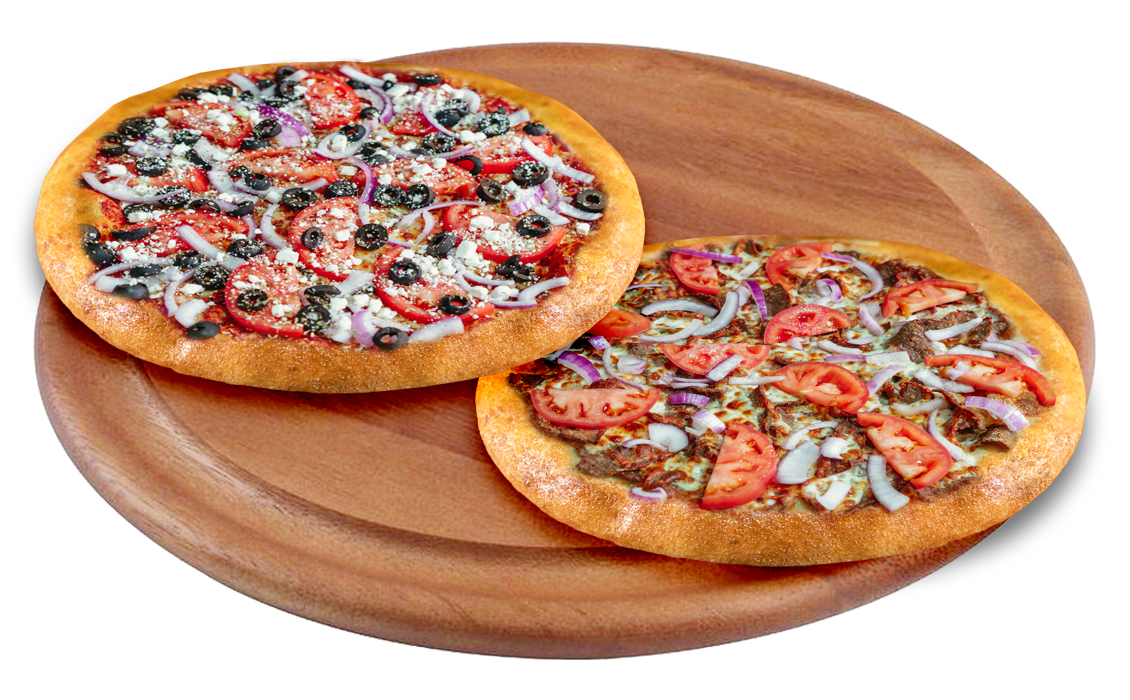 Any 2 Medium Pizzas *Signature or BYO up to 5 Regular Toppings $29.97